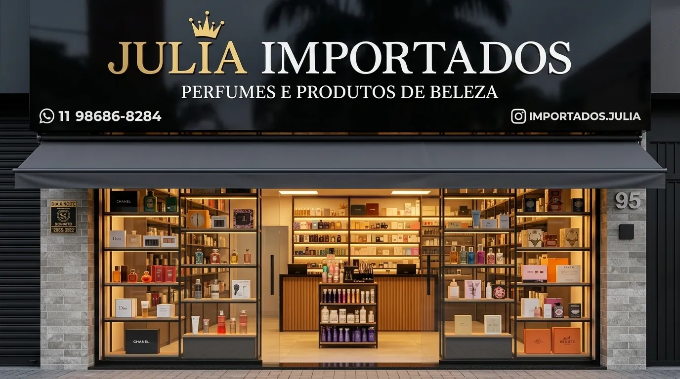 Fachada da Loja Física Júlia Importados - Diadema SP