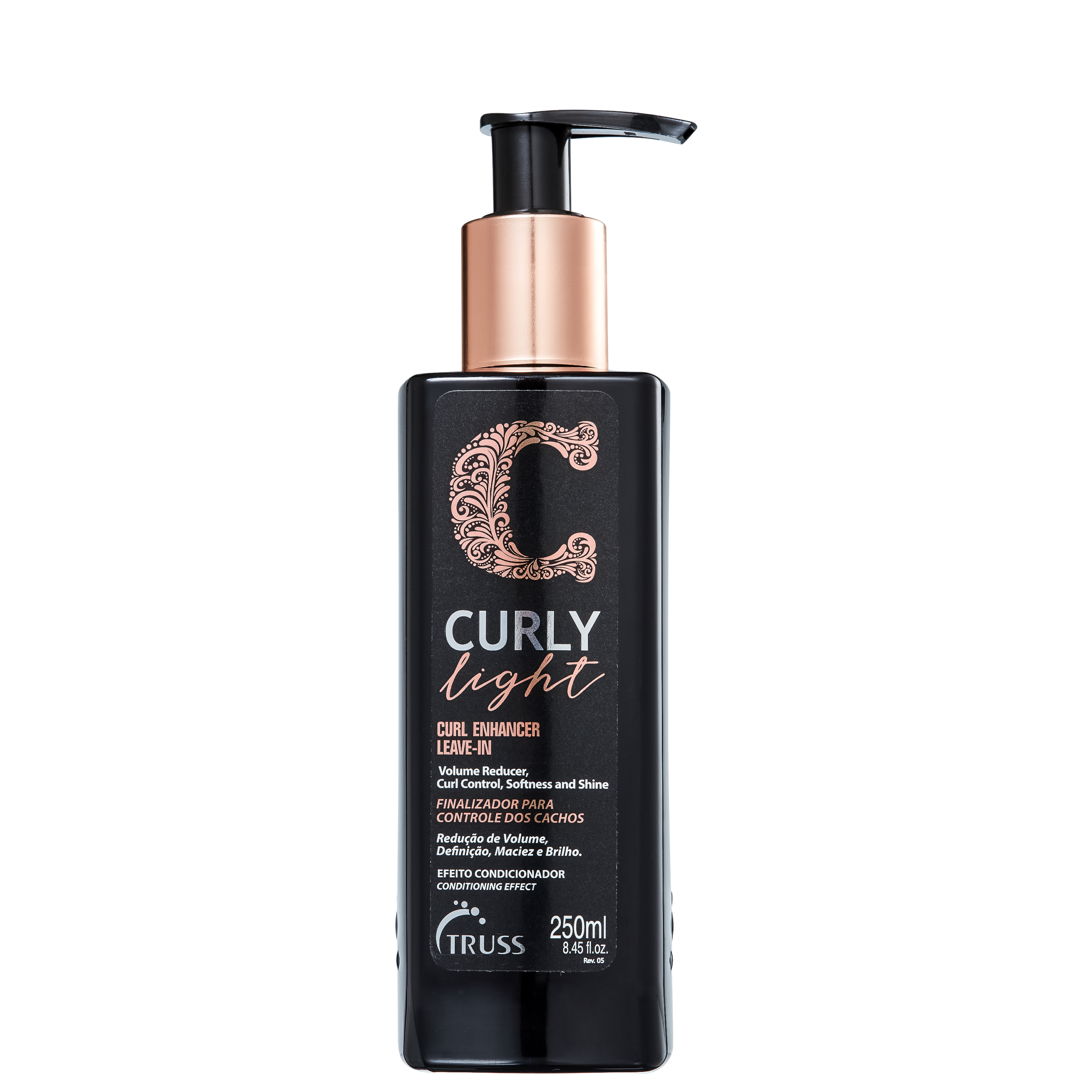 TRUSS PROFESSIONAL CURLY LIGHT FINALIZADOR PARA CONTROLE DOS CACHOS LEAVE-IN 250ML