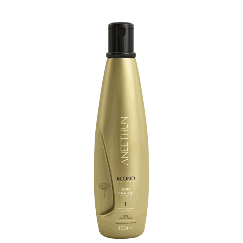 Shampoo Blond System Silver Aneethun Profissional – 300ml
