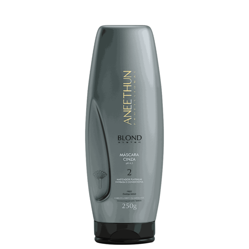 ANEETHUN PROFISSIONAL BLOND SYSTEM MÁSCARA CINZA 250G