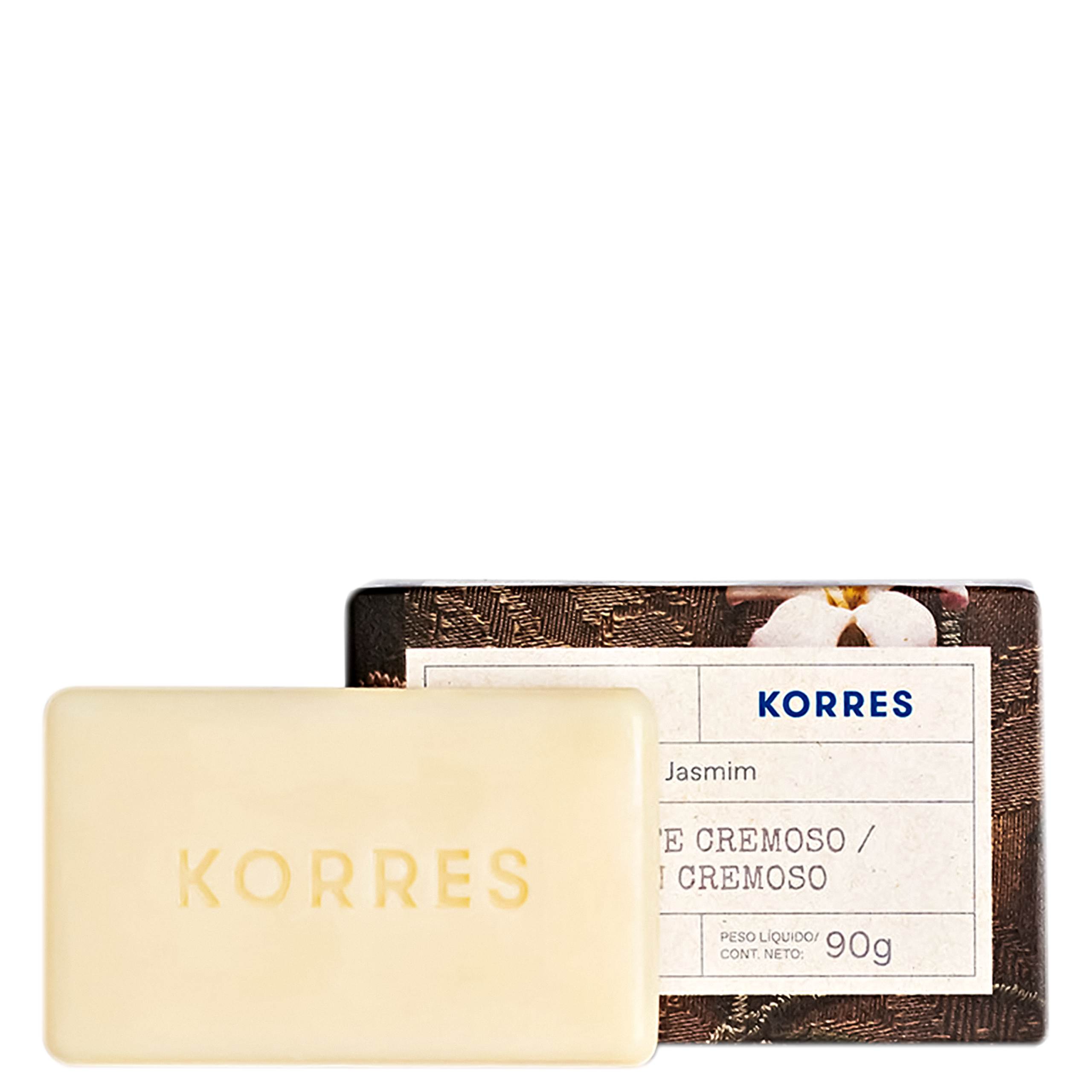 KORRES SABONETE CREMOSO EM BARRA JASMIM 90G KORRES SABONETE CREMOSO EM BARRA JASMIM 90G