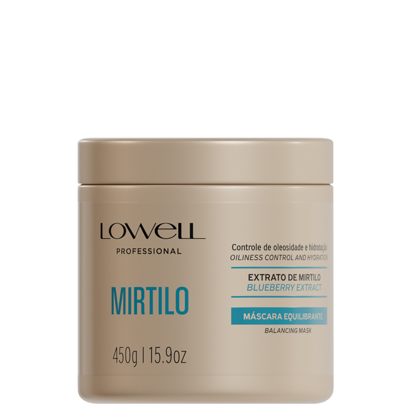 LOWELL PROFESSIONAL MIRTILO MÁSCARA EQUILIBRANTE 450G
