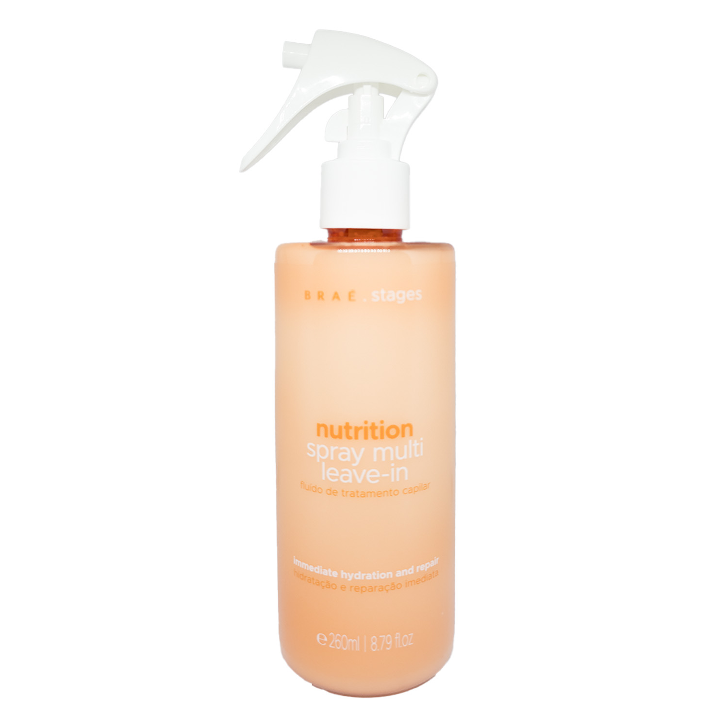 BRAÉ STAGES NUTRITION SPRAY MULTI LEAVE-IN FLUÍDO DE TRATAMENTO CAPILAR 260ML BRAÉ STAGES NUTRITION SPRAY MULTI LEAVE-IN FLUÍDO DE TRATAMENTO CAPILAR 260ML