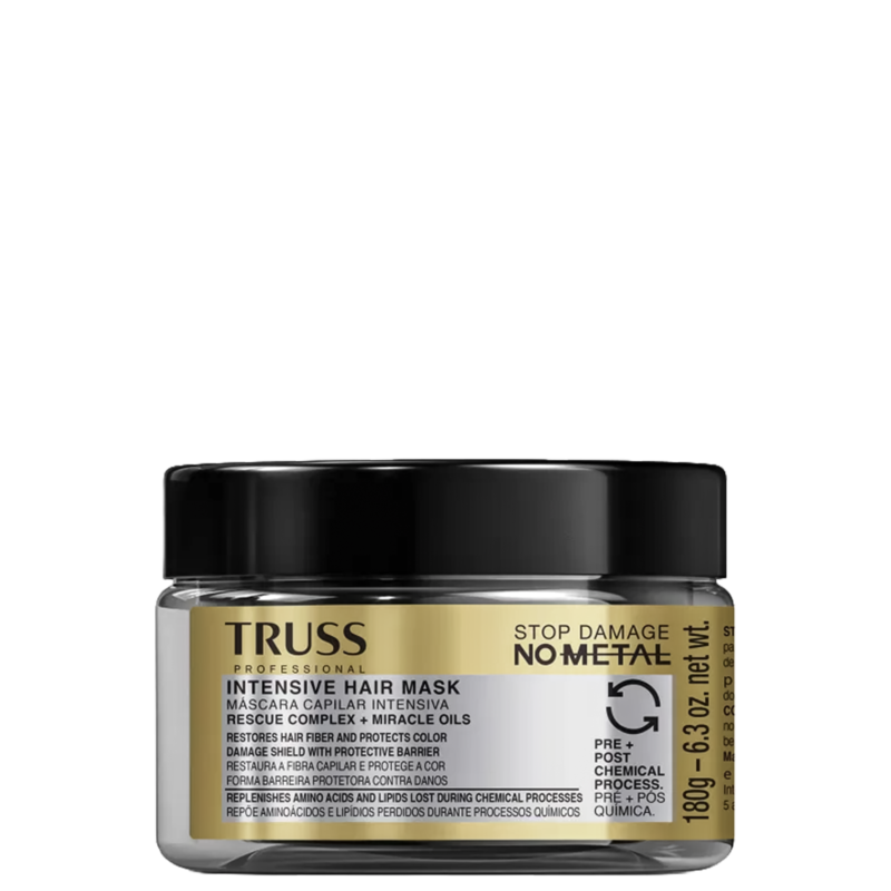 TRUSS PROFESSIONAL STOP DAMAGE NO METAL INTENSIVE HAIR MASK 180G