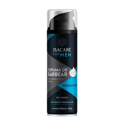 ISACARE MEN ESPUMA DE BARBEAR TRADICIONAL 250ML ISACARE MEN ESPUMA DE BARBEAR TRADICIONAL 250ML