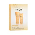ITALLIAN HAIR TECH PROFISSIONAL TRIVITT KIT HOME CARE HIDRATAÇÃO USO DIARIO