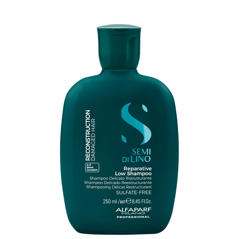 ALFAPARF MILANO SEMI DI LINO RECONSTRUTION DAMAGED HAIR REPARATIVE LOW SHAMPOO 250ML