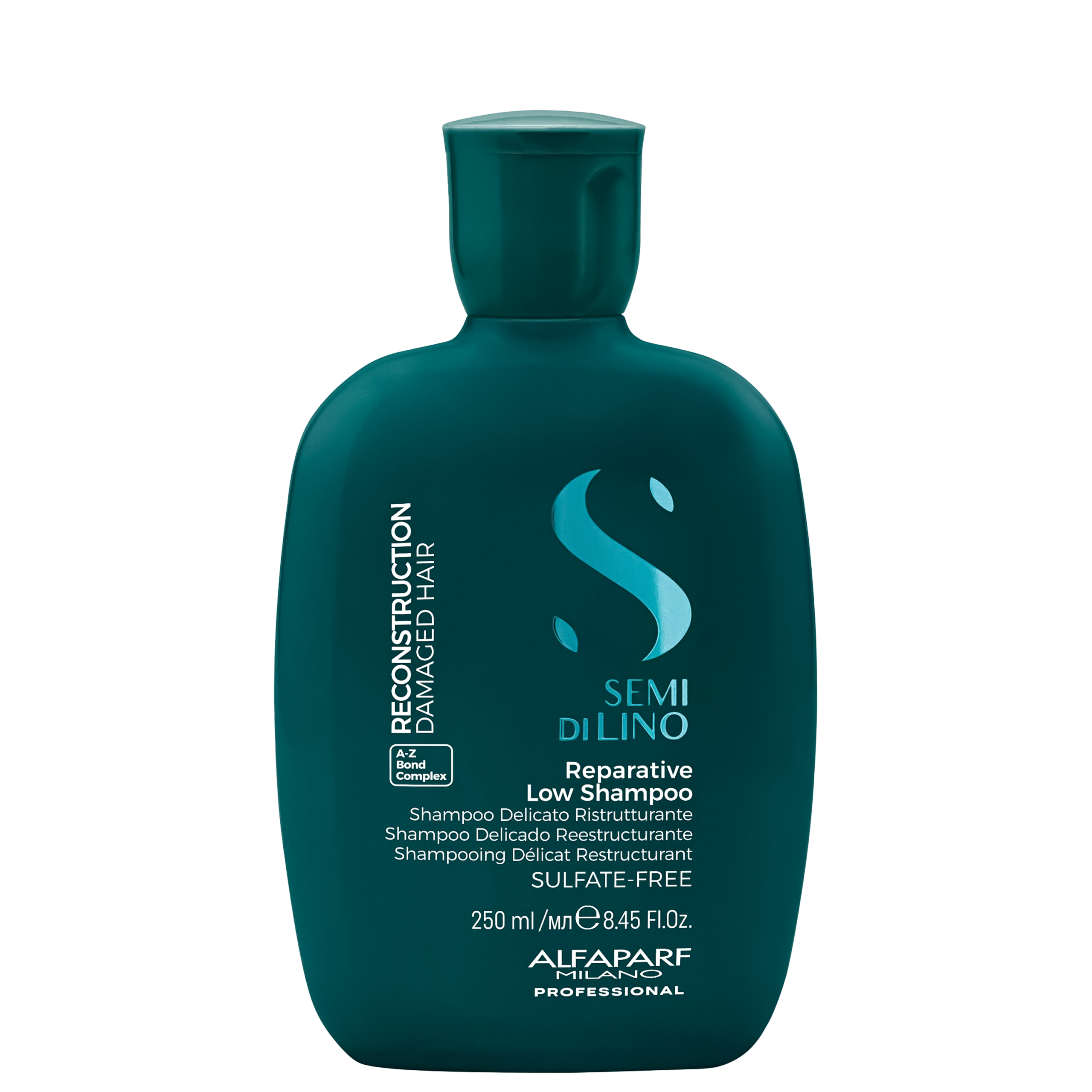 ALFAPARF MILANO SEMI DI LINO RECONSTRUTION DAMAGED HAIR REPARATIVE LOW SHAMPOO 250ML