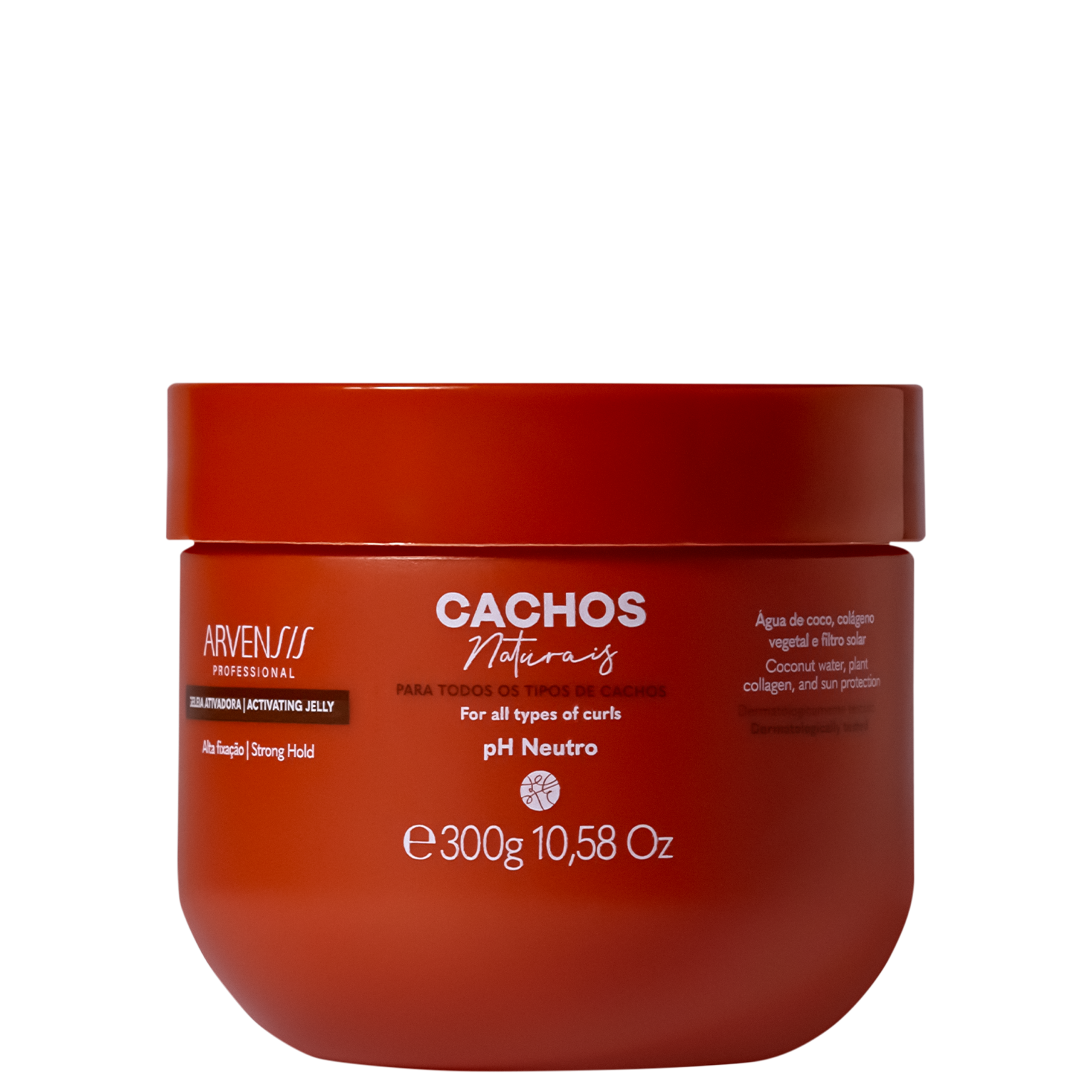 Arvensis Geleia Ativadora Cachos Naturais Alta Fixacao 300g Arvensis Geleia Ativadora Cachos Naturais Alta Fixacao 300g