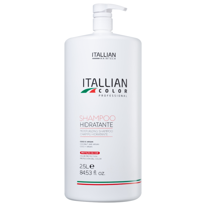 ITALLIAN HAIR TECH COLOR PROFISSIONAL SHAMPOO HIDRATANTE 2,5L