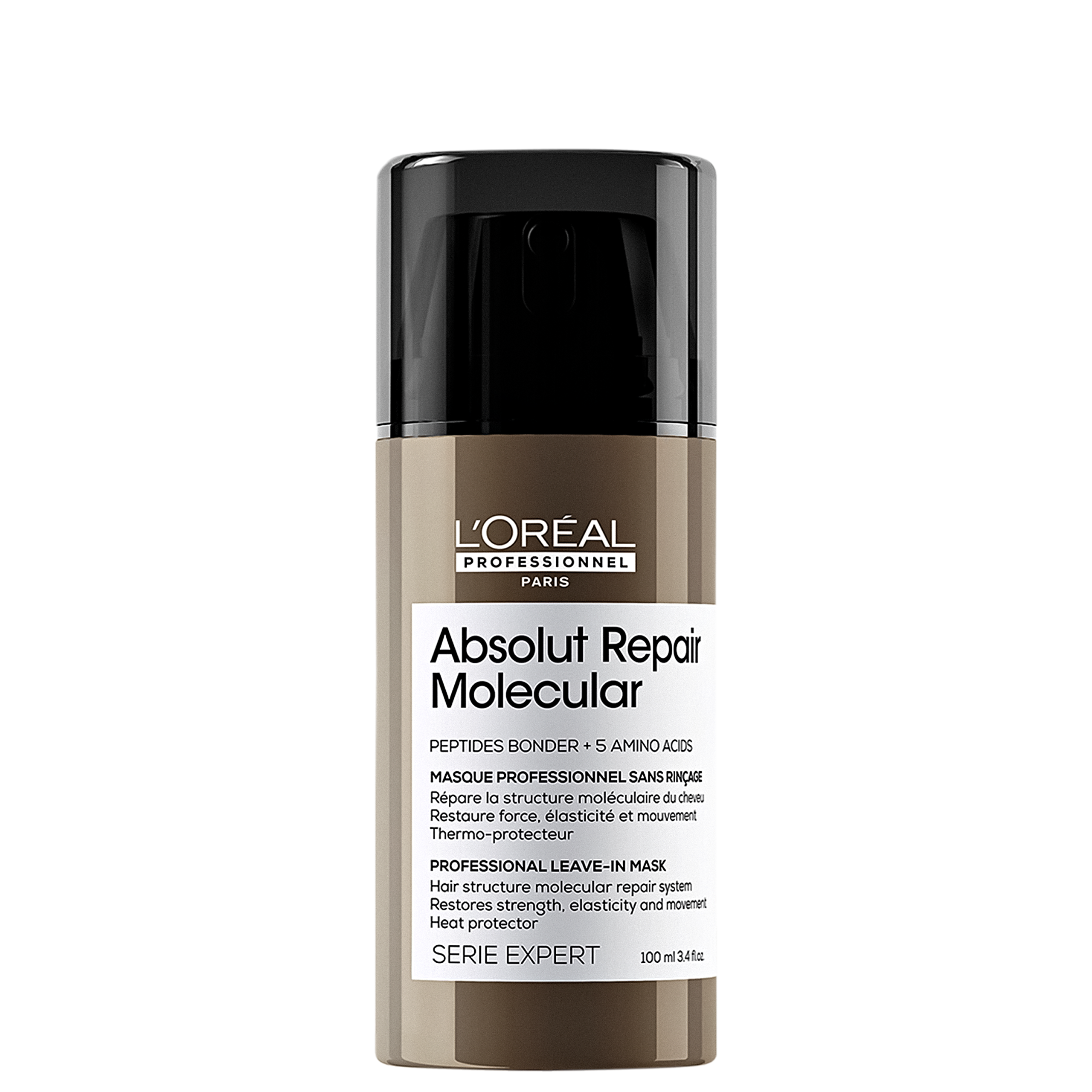 L’ORÉAL PROFESSIONNEL ABSOLUT REPAIR MOLECULAR LEAVE-IN MASK 100ML L’ORÉAL PROFESSIONNEL ABSOLUT REPAIR MOLECULAR LEAVE-IN MASK 100ML