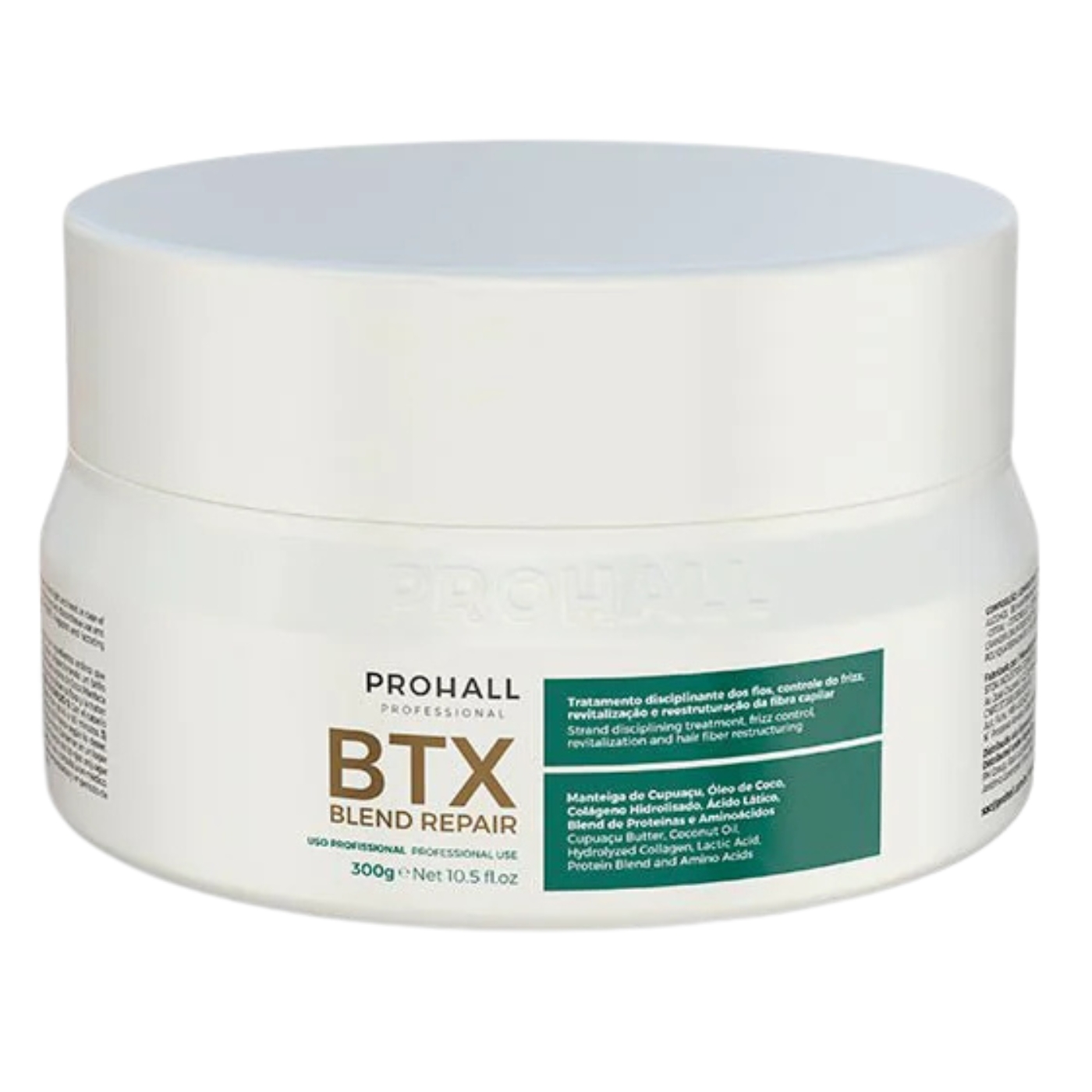 PROHALL PROFISSIONAL BTX BLEND CAPILAR BOTOX CAPILAR ORGANICO 300ML PROHALL PROFISSIONAL BTX BLEND CAPILAR BOTOX CAPILAR ORGANICO 300ML