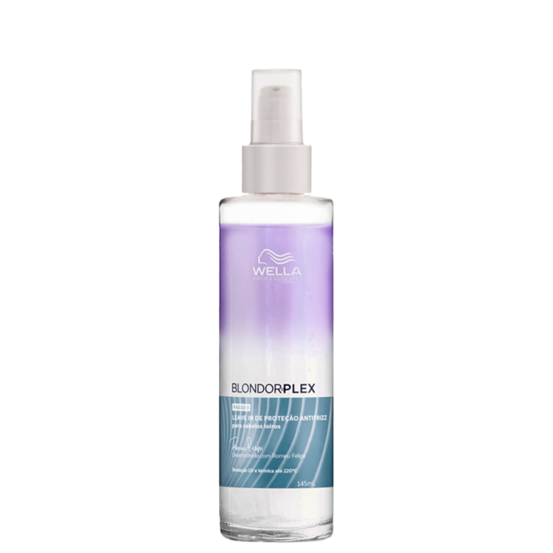 WELLA PROFESSIONALS BLONDOR PLEX PASSO 3 LEAVE-IN DE PROTEÇÃO ANTIFRIZZ 145ML