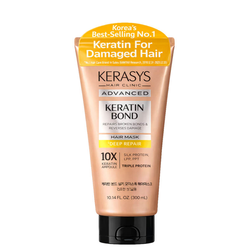 KERASYS ADVANCED KERATIN BOND DEEP REPAIR HAIR MASK 300ML