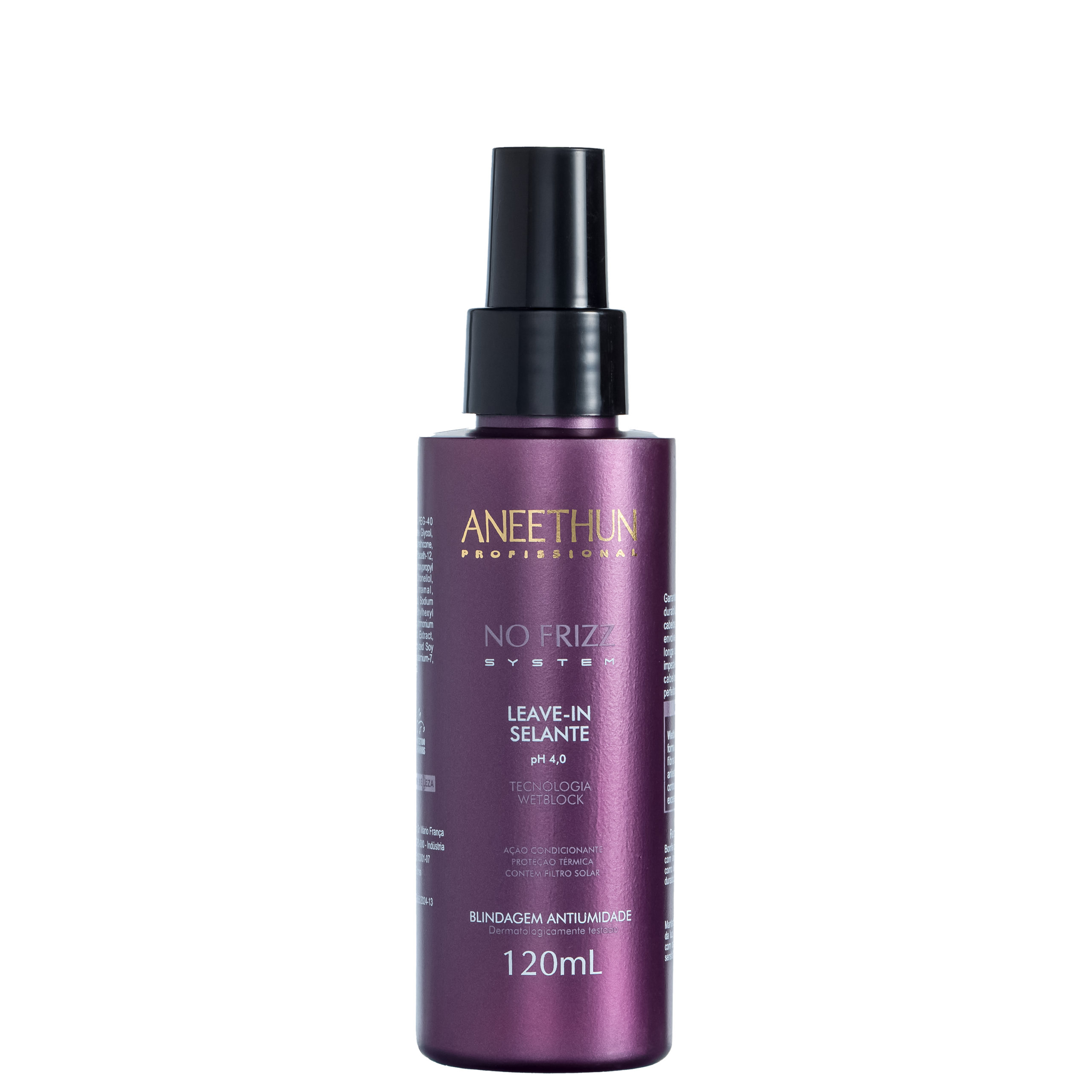 ANEETHUN PROFISSIONAL NO FRIZZ SYSTEM LEAVE-IN SELANTE 120ML