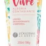 LÓCCITANE AU BRÉSIL LOÇÃO DESODORANTE CORPORAL VIVRE ALEGRIA CONTAGIANTE 200ML LÓCCITANE AU BRÉSIL LOÇÃO DESODORANTE CORPORAL VIVRE ALEGRIA CONTAGIANTE 200ML