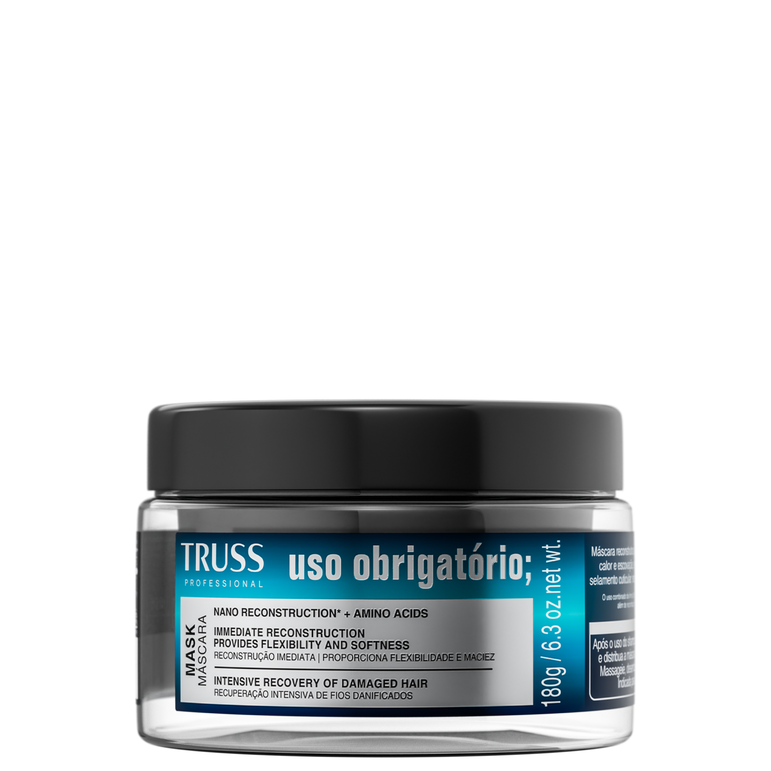 TRUSS PROFESSIONAL USO OBRIGATÓRIO MÁSCARA RECONSTRUÇÃO180G TRUSS PROFESSIONAL USO OBRIGATÓRIO MÁSCARA RECONSTRUÇÃO180G
