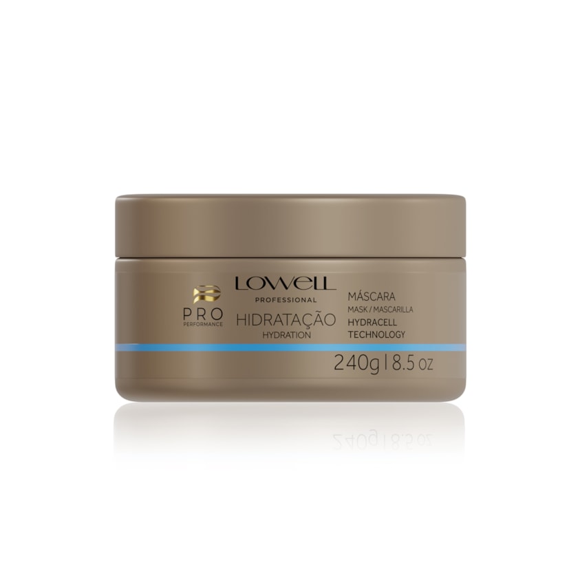 LOWELL PROFESSIONAL PRO PERFORMANCE MÁSCARA HIDRATAÇÃO 240G LOWELL PROFESSIONAL PRO PERFORMANCE MÁSCARA HIDRATAÇÃO 240G