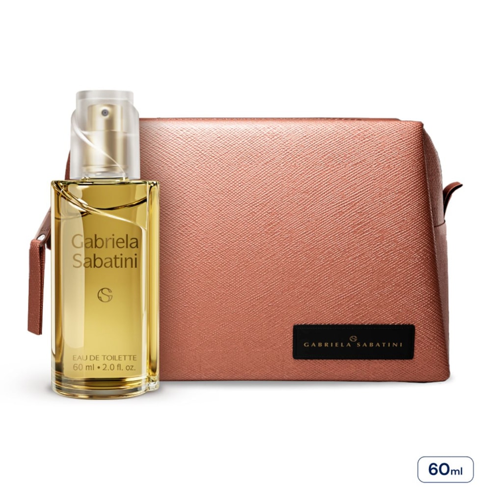 KIT GABRIELA SABATINI PERFUME GABRIELA SABATINI EAU DE TOILETTE 60ML + NECESSAIRE KIT GABRIELA SABATINI PERFUME GABRIELA SABATINI EAU DE TOILETTE 60ML + NECESSAIRE