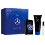 KIT MERCEDEZ-BENZ PERFUME MAN FOR MEN EUA DE TOILETTE 100ML+GEL DE BANHO 100ML+ TRAVEL SPRAY 10ML