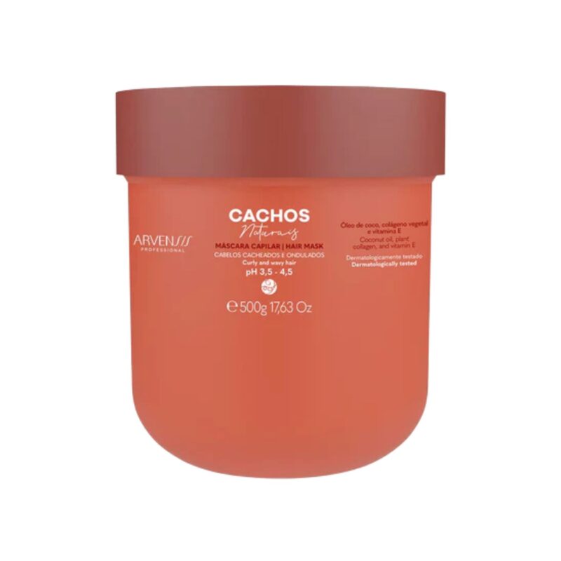 ARVENSIS CACHOS NATURAIS MASCARA 2X1 CRESPOS E CRESPISSIMOS 500G