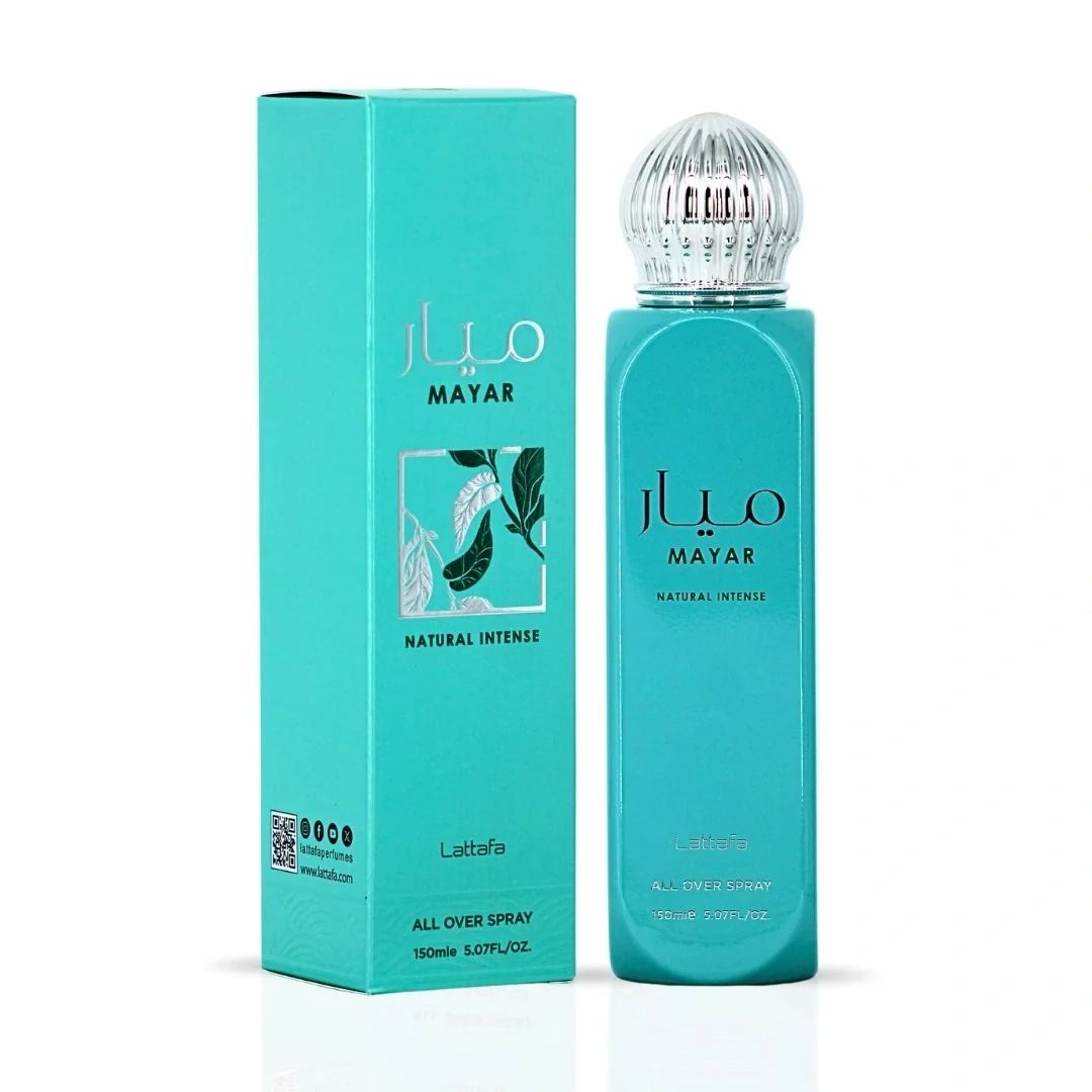 LATTAFA PERFUME MAYAR NATURAL INTENSE ALL OVER SPRAY 150ML LATTAFA PERFUME MAYAR NATURAL INTENSE ALL OVER SPRAY 150ML