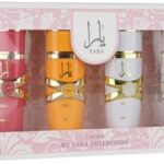 KIT LATTAFA MINI PERFUMES YARA+YARA MOI+YARA TOUS+YARA CANDY EAU DE PARFUM 25ML KIT LATTAFA MINI PERFUMES YARA+YARA MOI+YARA TOUS+YARA CANDY EAU DE PARFUM 25ML