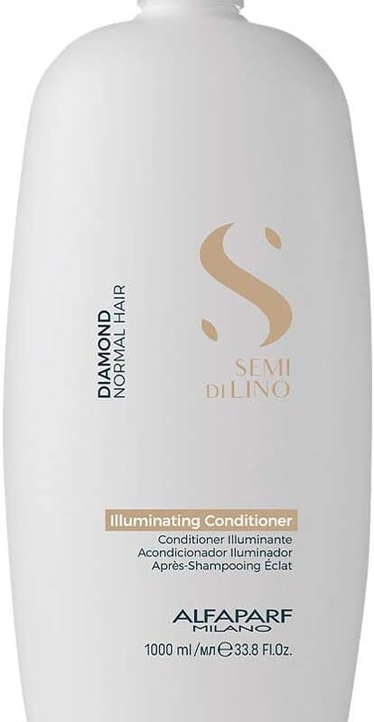 ALFAPARF MILANO SEMI DI LINO DIAMOND NORMAL HAIR ILLUMINATING CONDITIONER 1L