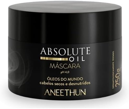 ANEETHUN PROFISSIONAL ABSOLUTE OIL MÁSCARA ÓLEOS DO MUNDO 250G ANEETHUN PROFISSIONAL ABSOLUTE OIL MÁSCARA ÓLEOS DO MUNDO 250G
