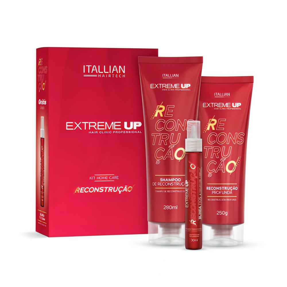 ITALLIAN HAIR TECH PROFISSIONAL KIT HOME CARE EXTREME UP ITALLIAN HAIR TECH PROFISSIONAL KIT HOME CARE EXTREME UP