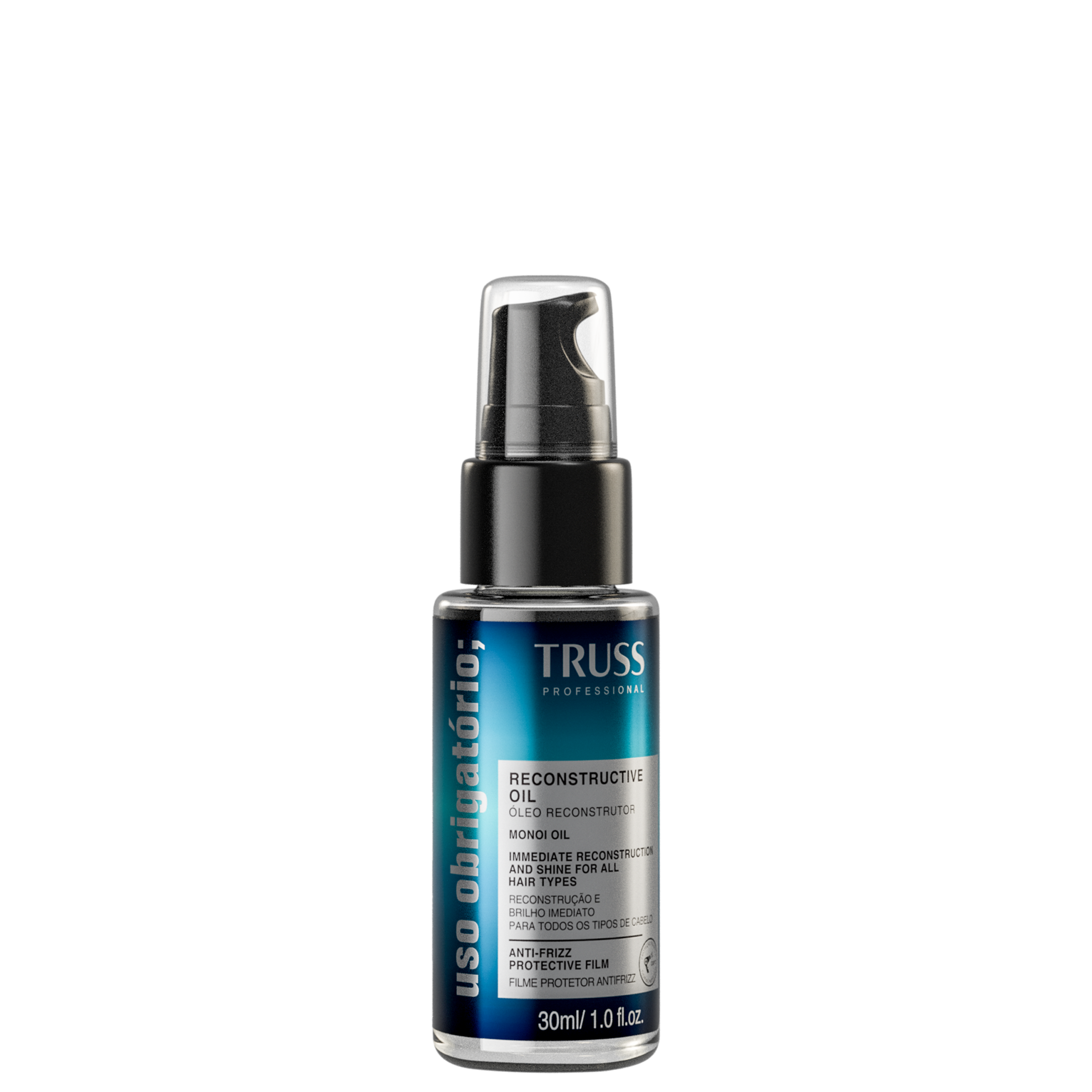 TRUSS PROFESSIONAL USO OBRIGATÓRIO ÓLEO RECONSTRUTOR 30ML TRUSS PROFESSIONAL USO OBRIGATÓRIO ÓLEO RECONSTRUTOR 30ML