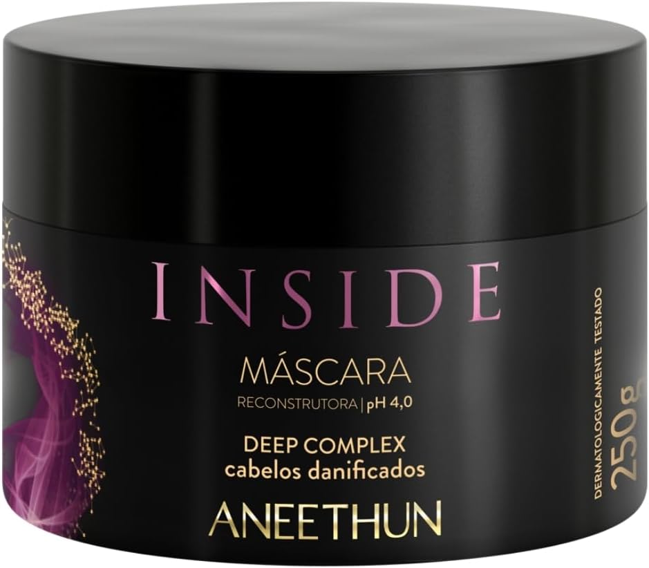 ANEETHUN PROFISSIONAL INSIDE TRP MÁSCARA DE RECONSTRUÇÃO 3 DEEP COMPLEX 480ML ANEETHUN PROFISSIONAL INSIDE TRP MÁSCARA DE RECONSTRUÇÃO 3 DEEP COMPLEX 480ML
