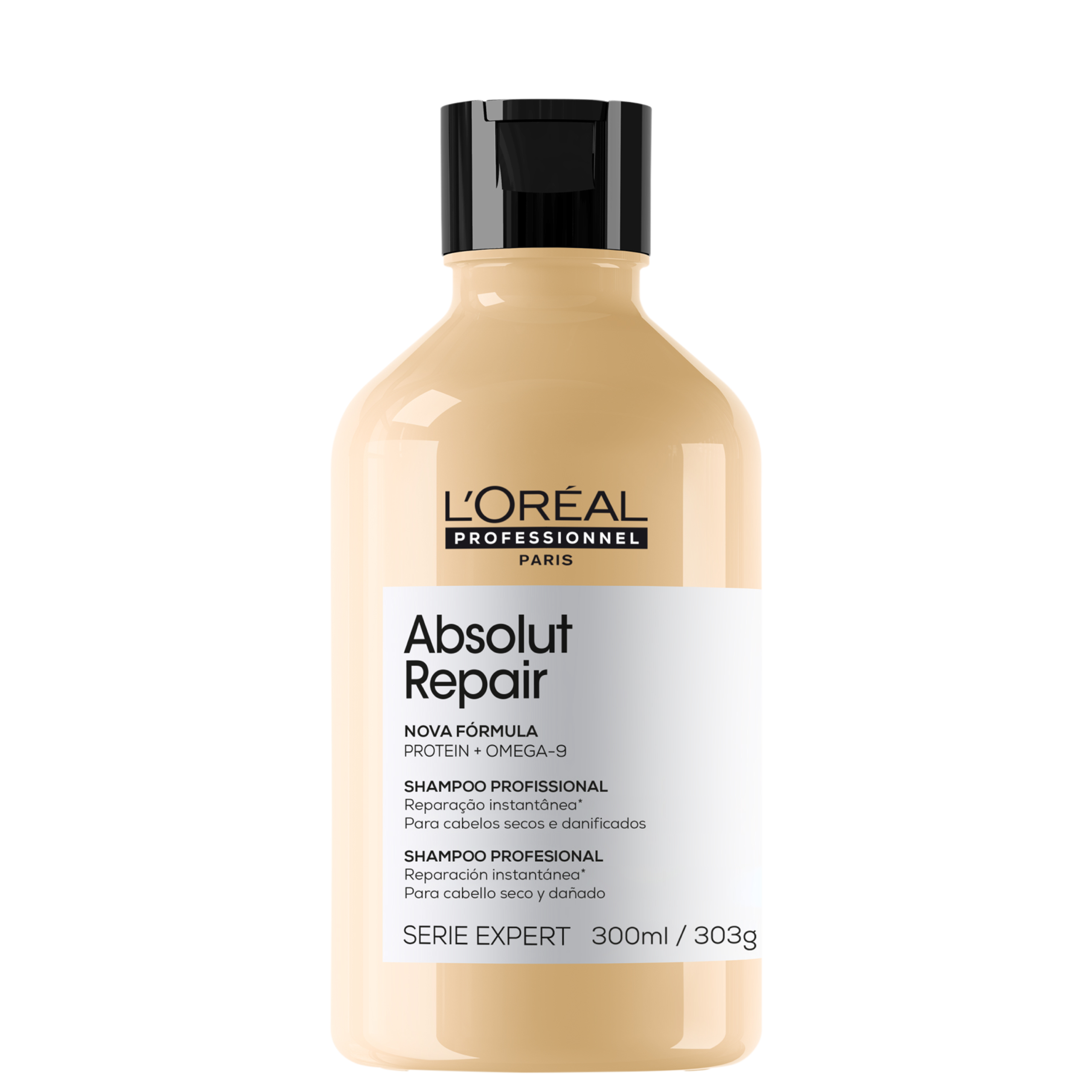L’ORÉAL PROFESSIONNEL ABSOLUT REPAIR SHAMPOO 300ML L’ORÉAL PROFESSIONNEL ABSOLUT REPAIR SHAMPOO 300ML