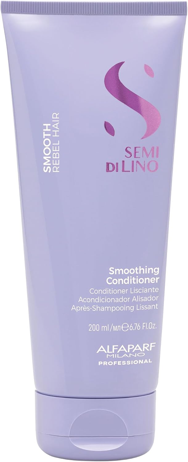 ALFAPARF MILANO SEMI DI LINO SMOOTH REBEL HAIR SMOOTHING CONDITIONER 200ML ALFAPARF MILANO SEMI DI LINO SMOOTH REBEL HAIR SMOOTHING CONDITIONER 200ML