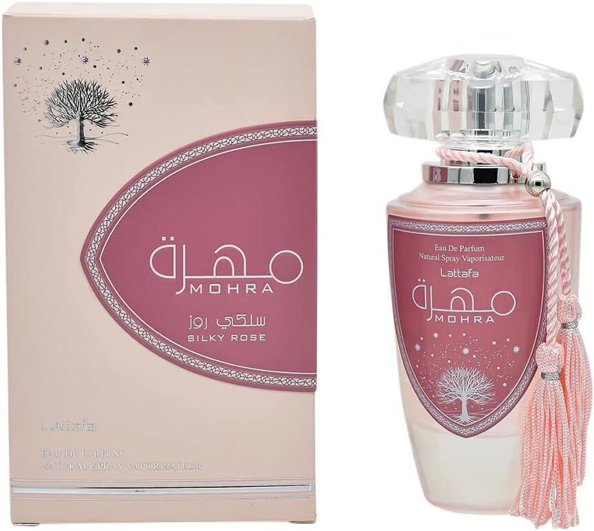 LATTFA PERFUME MOHRA SILKY ROSE EAU DE PARFUM 100ML - Imagem 2