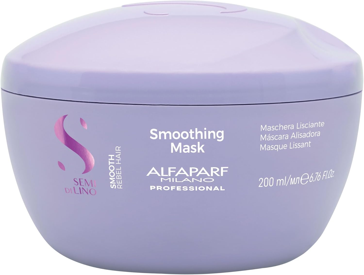 ALFAPARF MILANO SEMI DI LINO SMOOTH REBEL HAIR MÁSCARA CONDICIONADORA DISCIPLINANTE 200ML ALFAPARF MILANO SEMI DI LINO SMOOTH REBEL HAIR MÁSCARA CONDICIONADORA DISCIPLINANTE 200ML