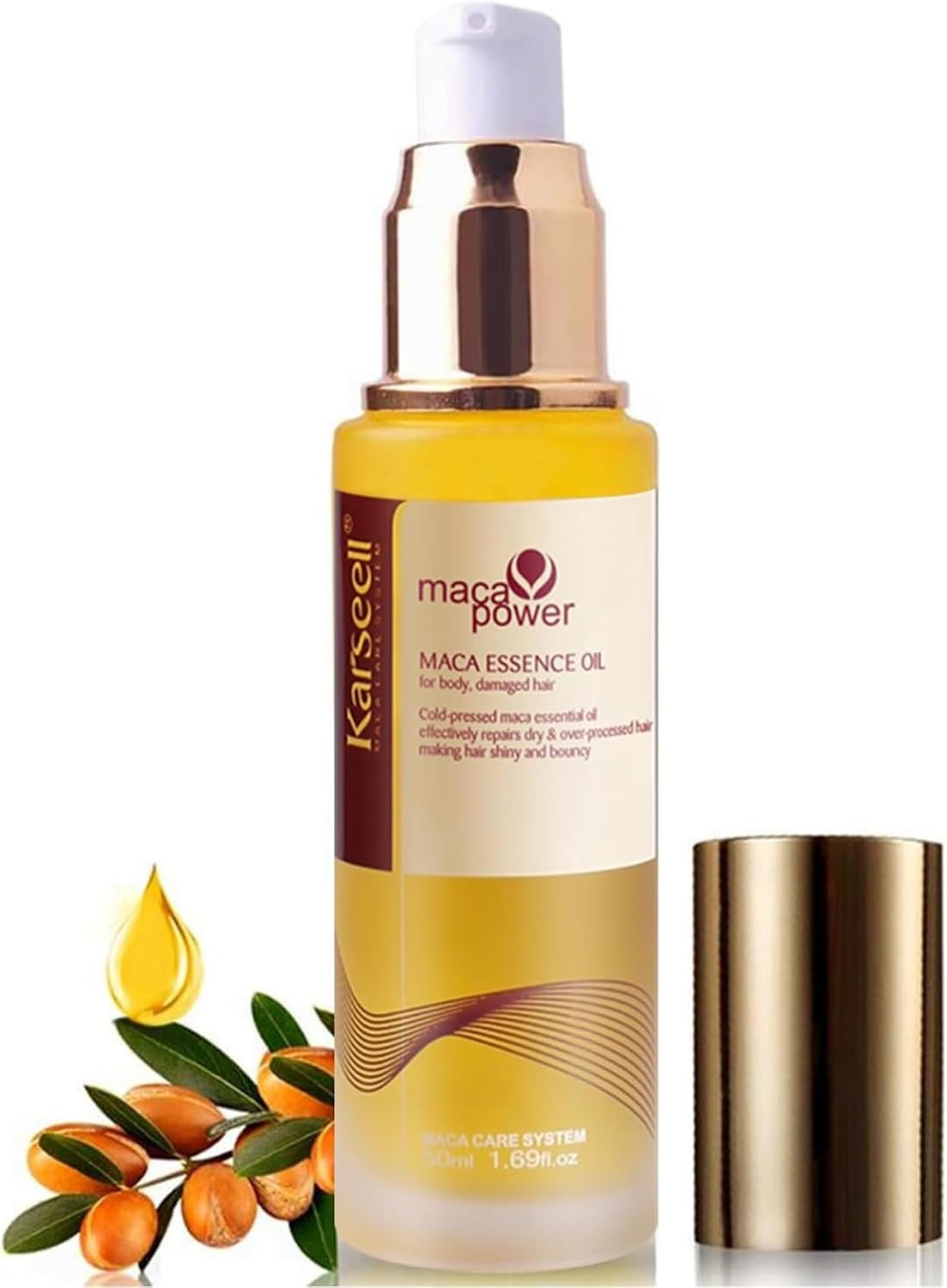 KARSSELL MACA POWER ESSENCE OIL OLEO CAPILAR 50ML KARSSELL MACA POWER ESSENCE OIL OLEO CAPILAR 50ML