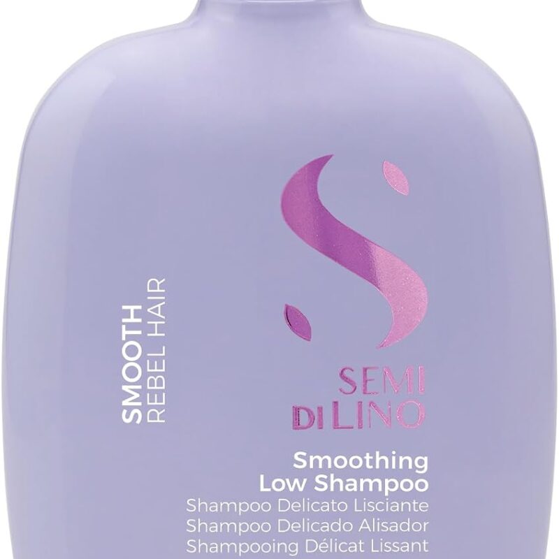 ALFAPARF MILANO SEMI DI LINO SMOOTH REBEL HAIR SMOOTHING LOW SHAMPOO 250ML