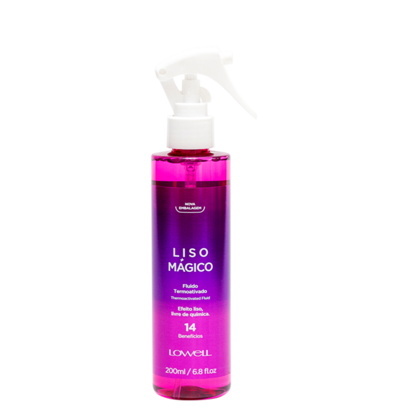 LOWELL PROFESSIONAL LISO MÁGICO FLUIDO TERMOATIVADO 200ML