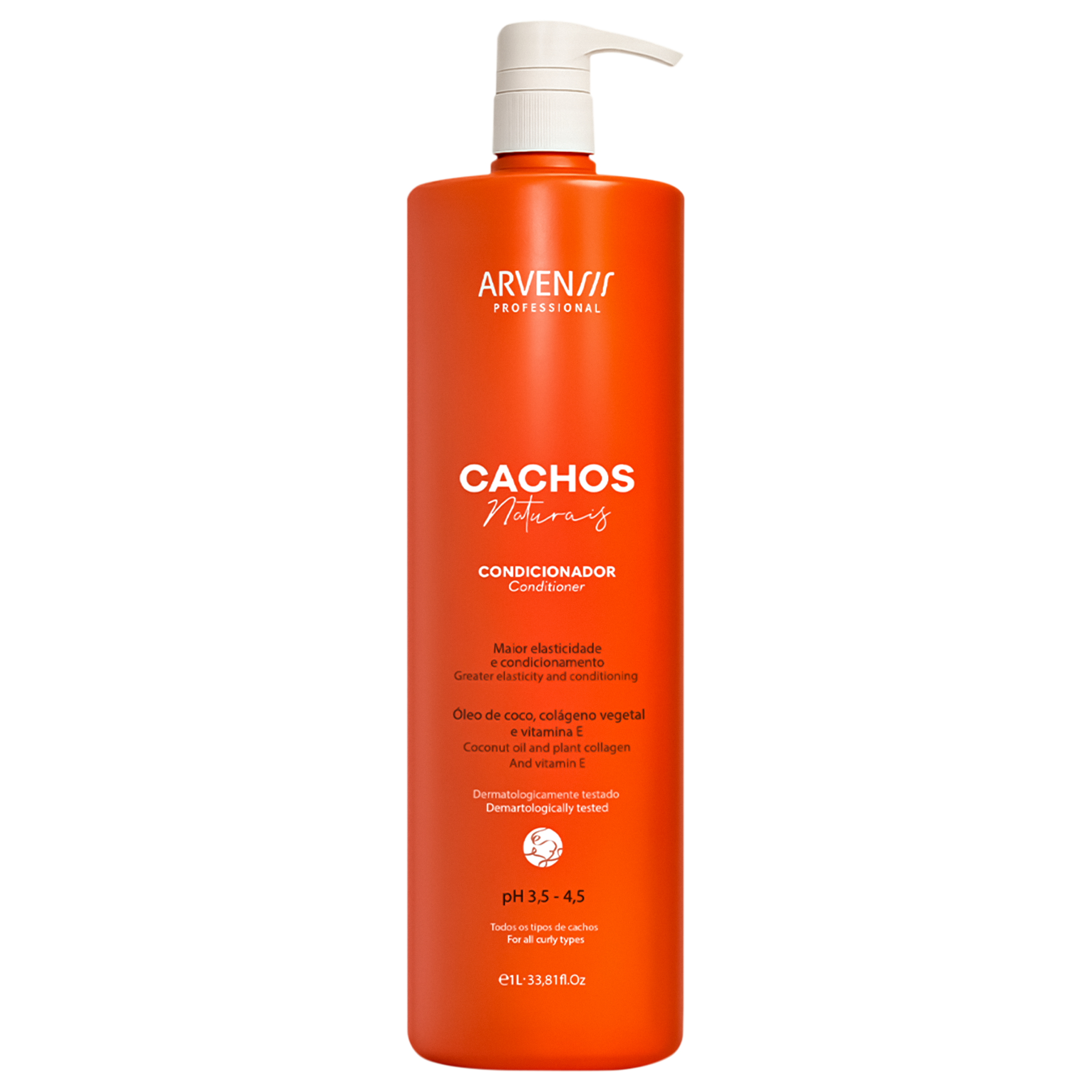 ARVENSIS PROFESSIONAL CACHOS NATURAIS CONDICIONADOR 1L ARVENSIS PROFESSIONAL CACHOS NATURAIS CONDICIONADOR 1L