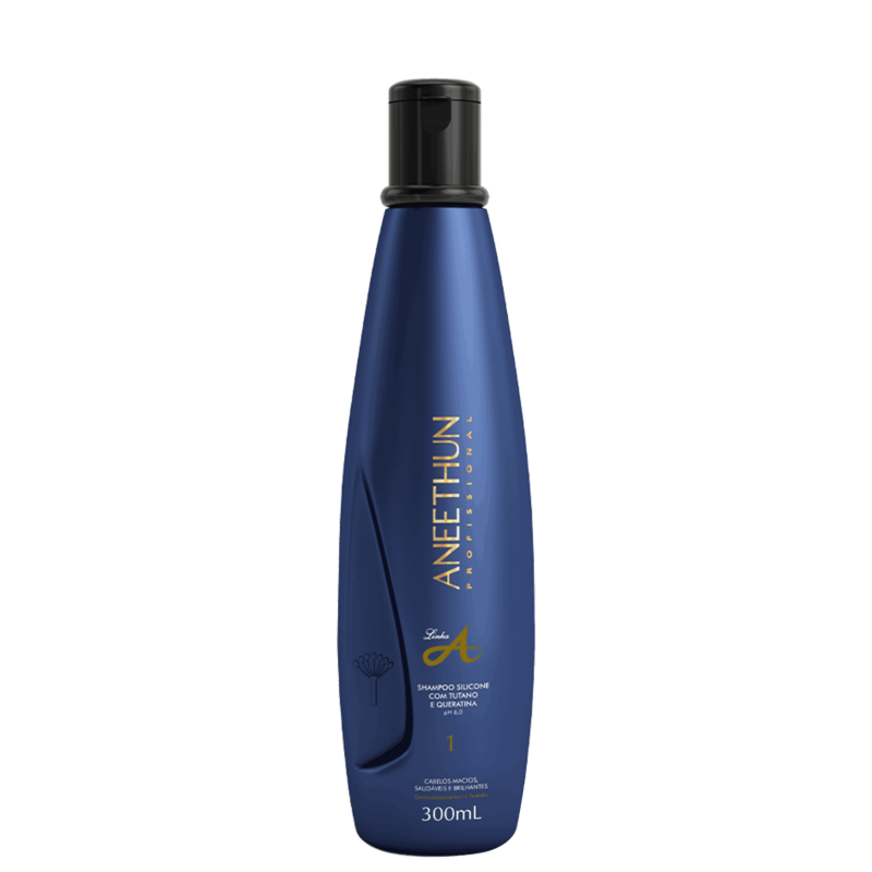 ANEETHUN PROFISSIONAL SHAMPOO SIICONE COM TUTANO E QUERATINA LINHA A 300ML