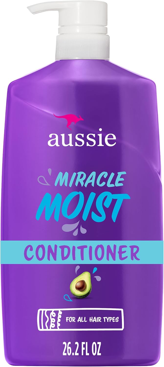 Condicionador Revitalizante Aussie Moist Avocado 778ml Roxo Condicionador Revitalizante Aussie Moist Avocado 778ml Roxo