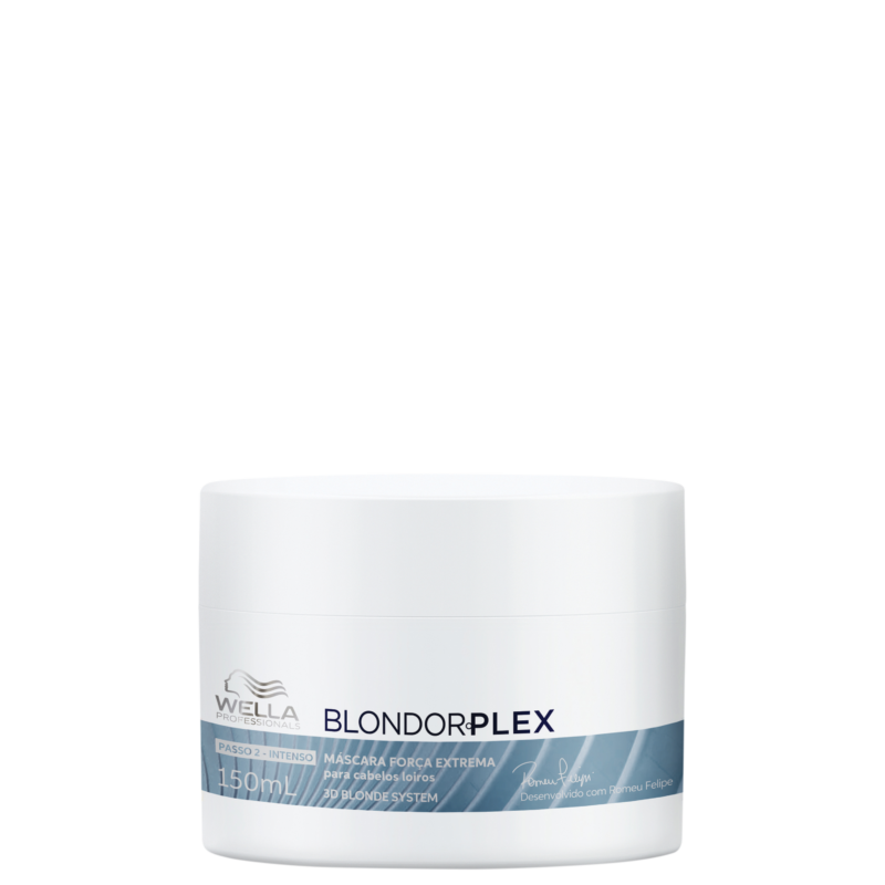 WELLA PROFESSIONALS BLONDOR PLEX MÁSCARA FORÇA EXTREMA 150ML