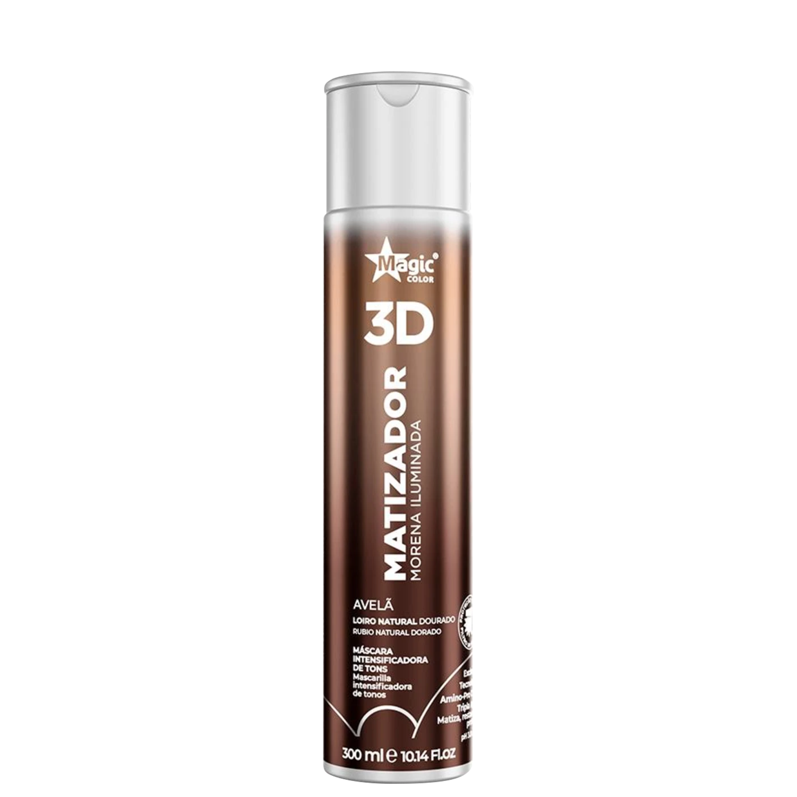 MAGIC COLOR 3D MATIZADORAVELÃ MORENA ILUMINADA 300ML MAGIC COLOR 3D MATIZADORAVELÃ MORENA ILUMINADA 300ML