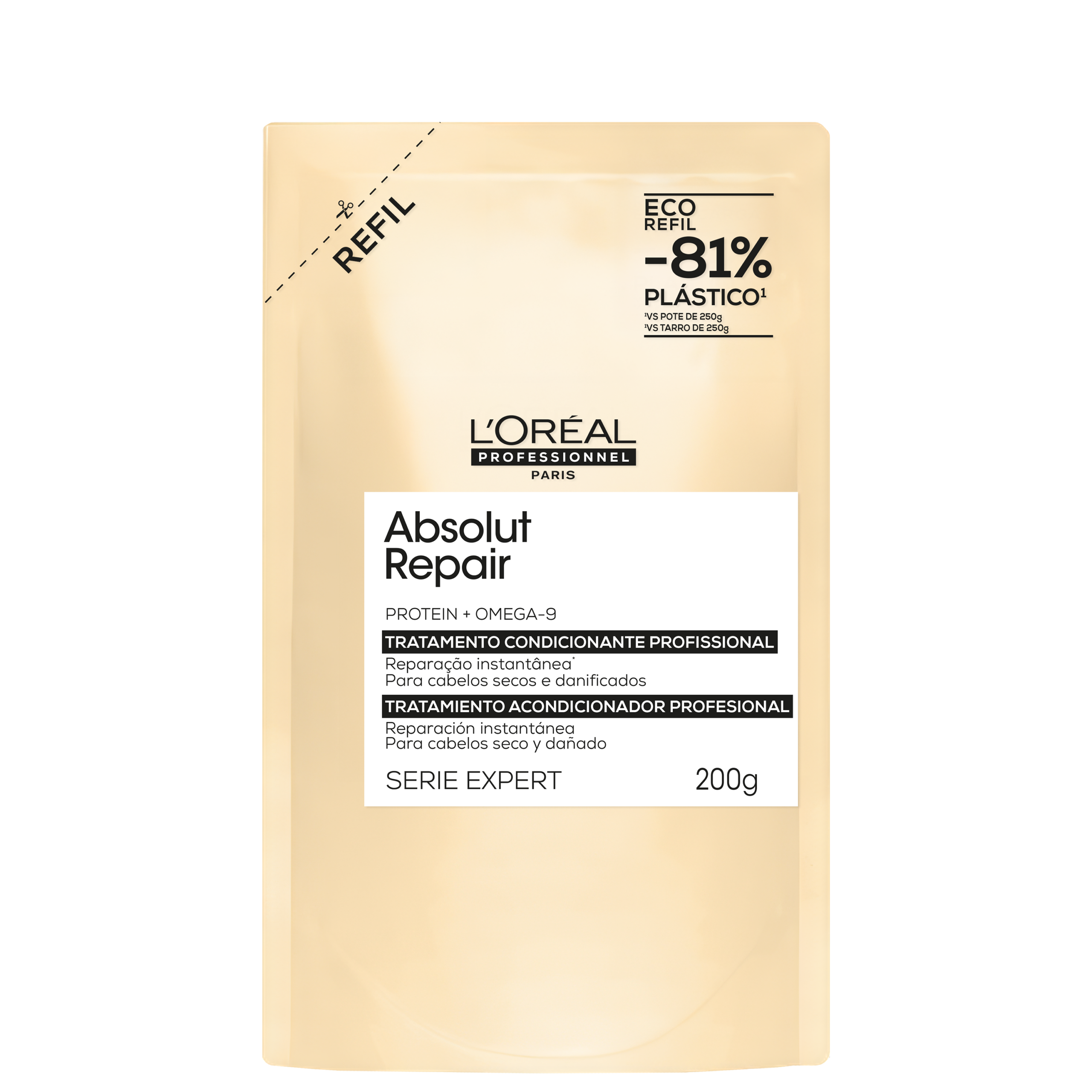 L’ORÉAL PROFESSIONNEL ABSOLUT REPAIR TRATAMENTO CONDICIONANTE REFIL 200G L’ORÉAL PROFESSIONNEL ABSOLUT REPAIR TRATAMENTO CONDICIONANTE REFIL 200G