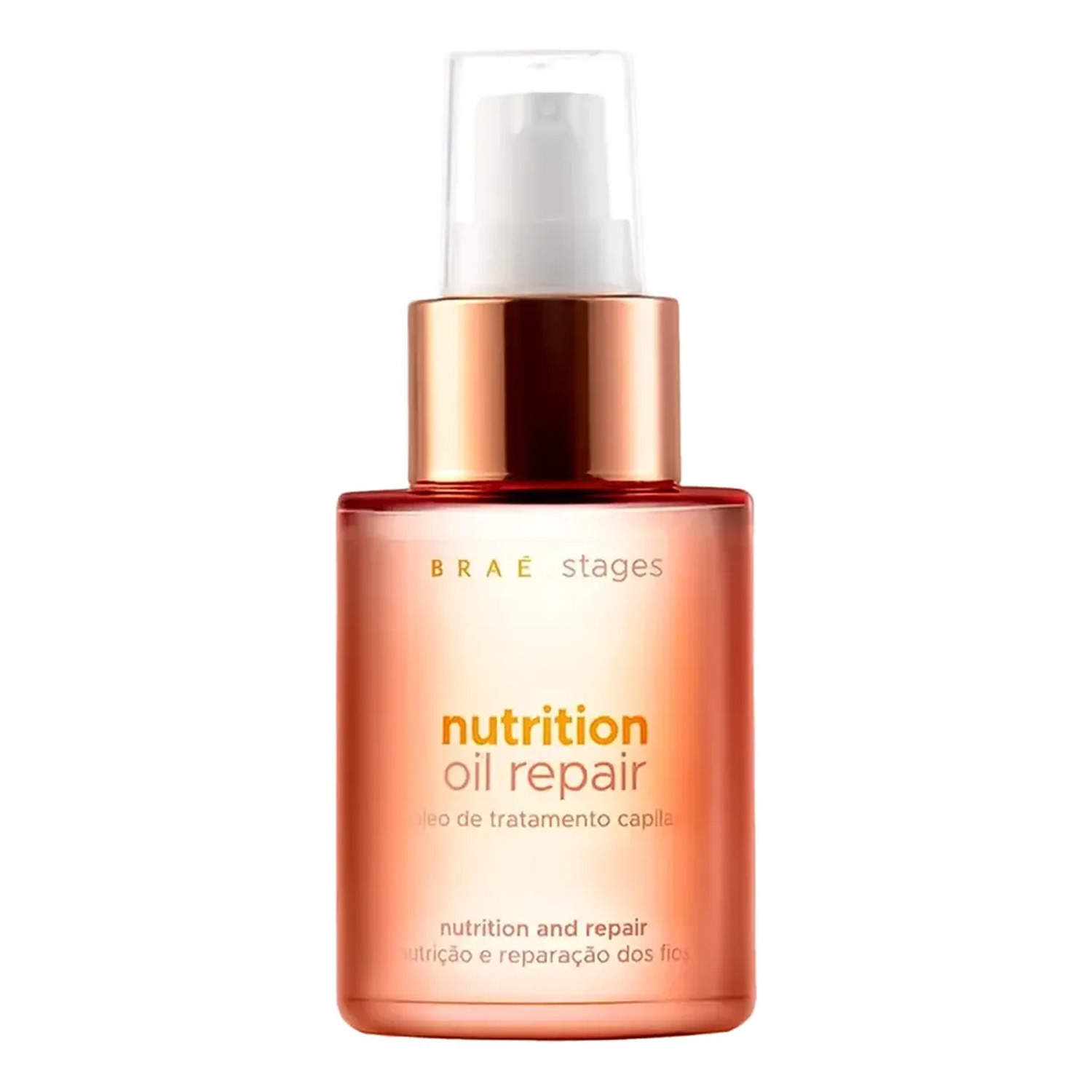 BRAÉ STAGES NUTRITION OIL REPAIR ÓLEO DE TRATAMENTO CAPILAR 60ML BRAÉ STAGES NUTRITION OIL REPAIR ÓLEO DE TRATAMENTO CAPILAR 60ML