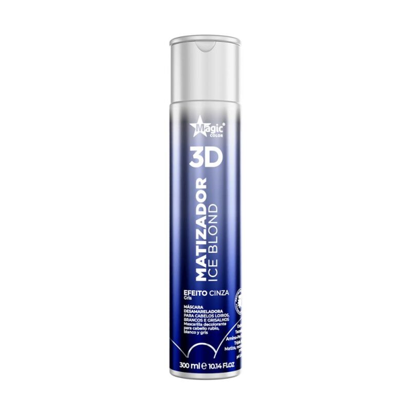 MAGIC COLOR 3D MATIZADOR CINZA ICE BLOND 300ML