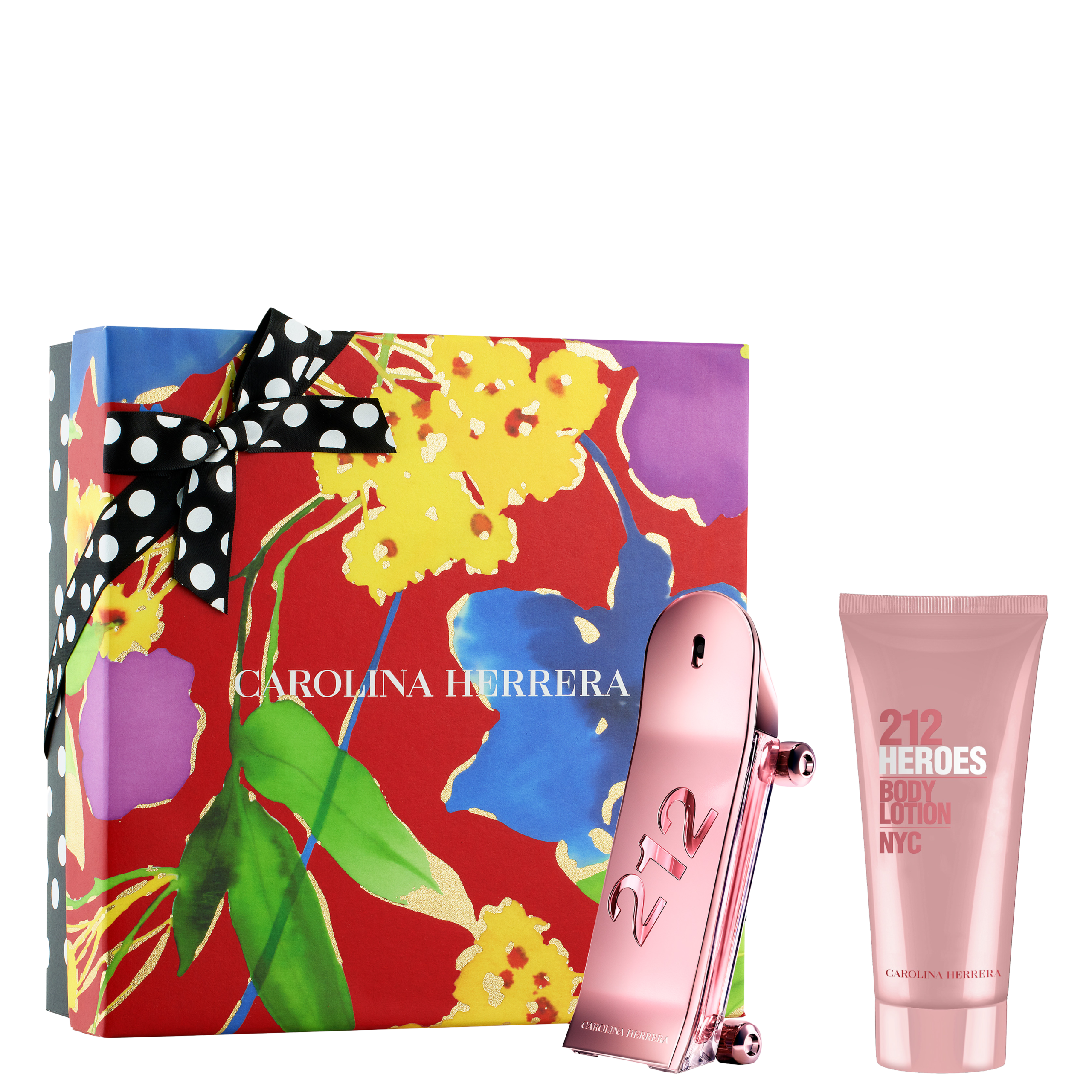KIT CAROLINA HERRERA PERFUME EDP 212 HEROES FEMININO 80ML+100ML KIT CAROLINA HERRERA PERFUME EDP 212 HEROES FEMININO 80ML+100ML