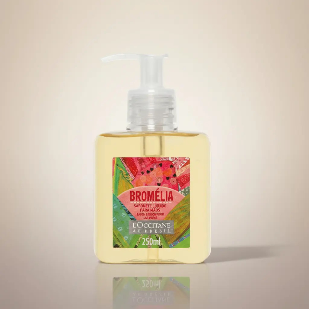 L’OCCITANE AU BRÉSIL SABONETE LÍQUIDO PARA MÃOS BROMÉLIA 250ML