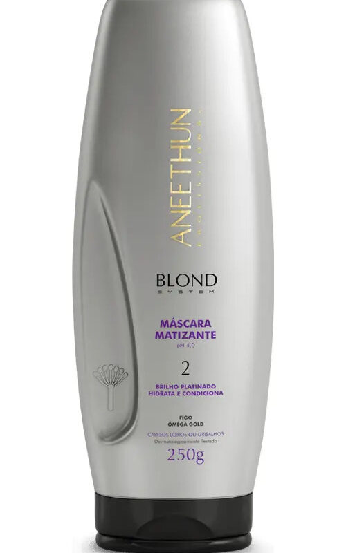 ANEETHUN PROFISSIONAL BLOND SYSTEM MÁSCARA MATIZANTE 250G